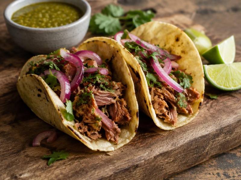 Michoacán Carnitas Tacos